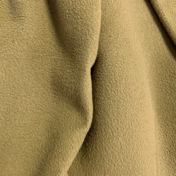 PAUL SMITH Size 38 Olive Green Wool Cashmere Peak Lapel Coat - Picture 6 of 9